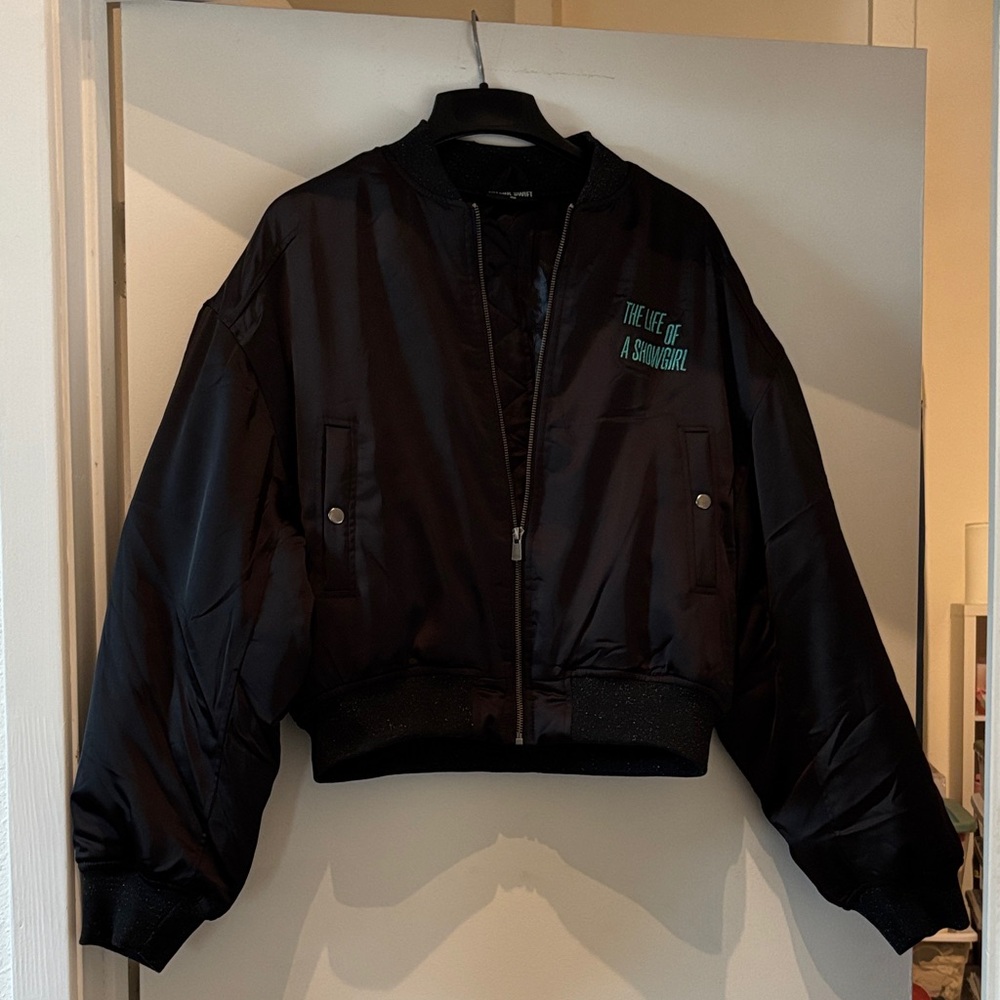 Taylor Swift Black Label with Teal Glitter Logo